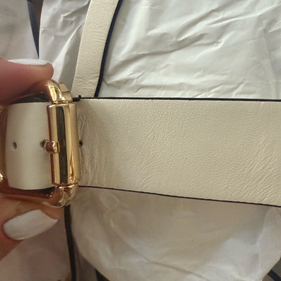 NWT ZARA BUCKLED FLAT LEATHER SANDALS  WHITE - REF 2636/110 9 - Picture 9 of 10